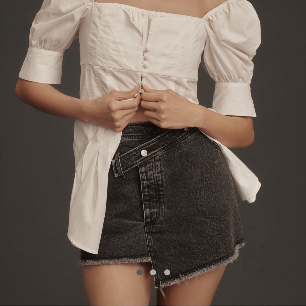 Pilcro Denim Skirt